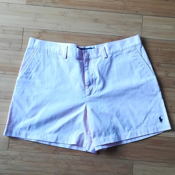Ralph Lauren Pants - Ralph Lauren Sports Pink Denim Shorts